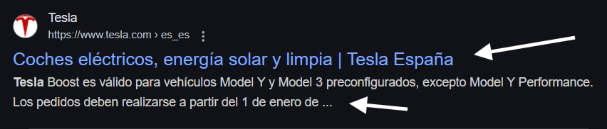 tesla title descrpicion